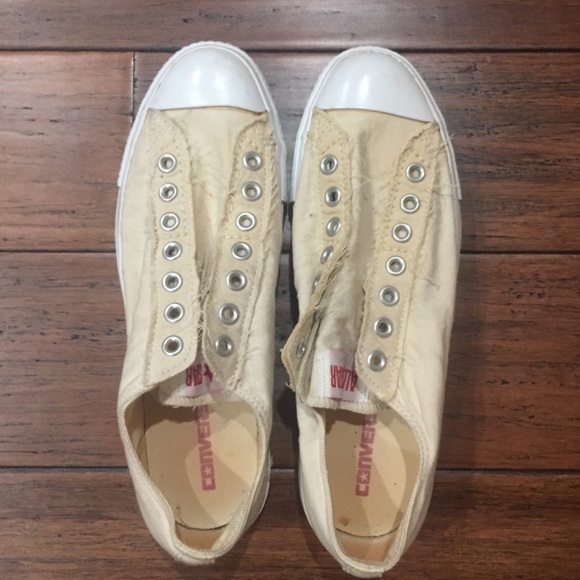 converse slip on no laces